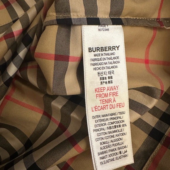 Burberry Girl's Sheryl Check-Print Blouse - Picture 6 of 7